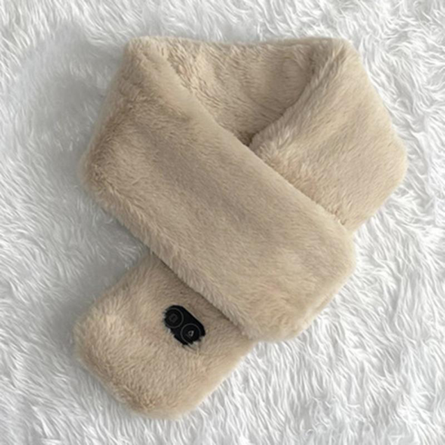 FURTALK Winter Halswärmer Halstuch Ski Loop Schal für Herren Damen Schlauchtuch Dick Warm Halsschlauch Fleece Winddicht Loopschal Schwarz