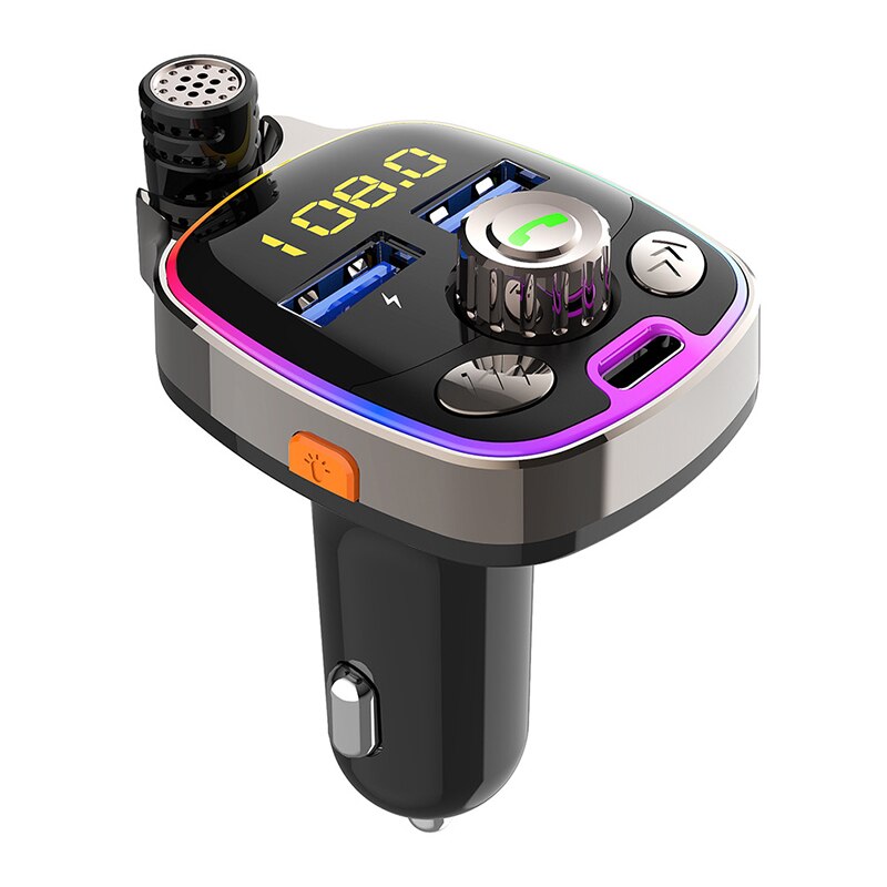 Exquisite Bluetooth Carkit Auto Accessoires Bluetooth Ontvanger Bluetooth Speaker Draadloze Carplay Auto Audio Manos Libres Coche: F