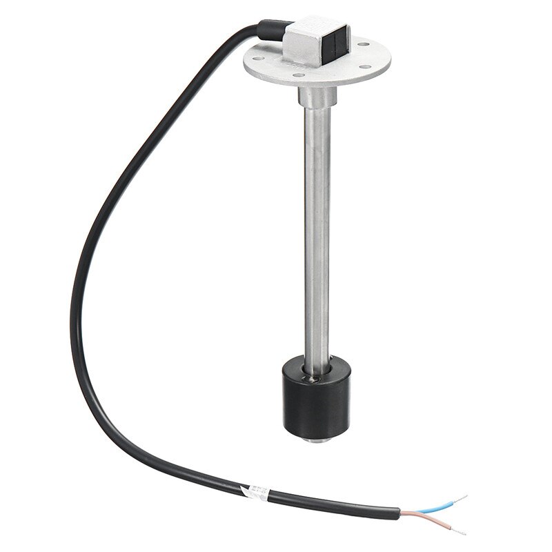 200mm Water Level Flow Sensor Liquid Fuel Meter Switch Boat Sender Unit Marine 0-190 ohms Measuring Tools