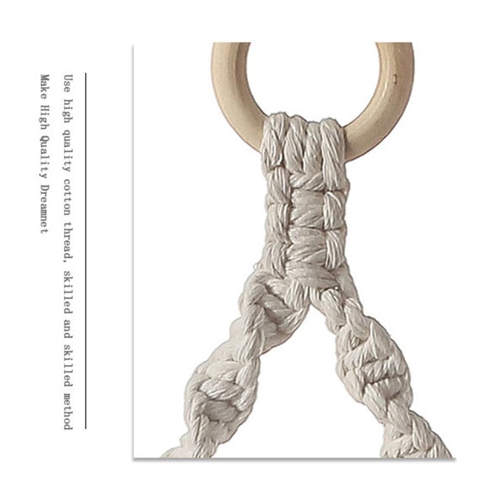 Styl skandynawski uchwyt na papier toaletowy gobelin makrama ściany wiszące robić pokoju wystrój toaleta wc dozownik papieru Dom dekoracje