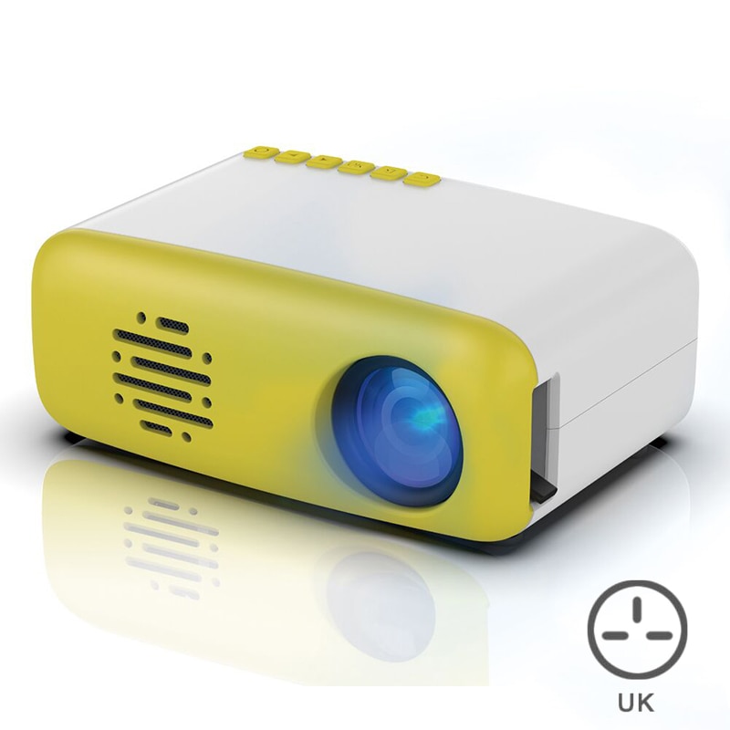 Mini LCD Projector HDMI High Definition Home Media Player for Private Theater Party LHB99