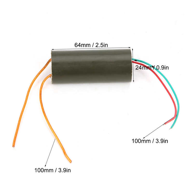 DC 3 to 6V High Voltage Pulse Generator 400KV Super Arc Coil Module Pulse Coil Module