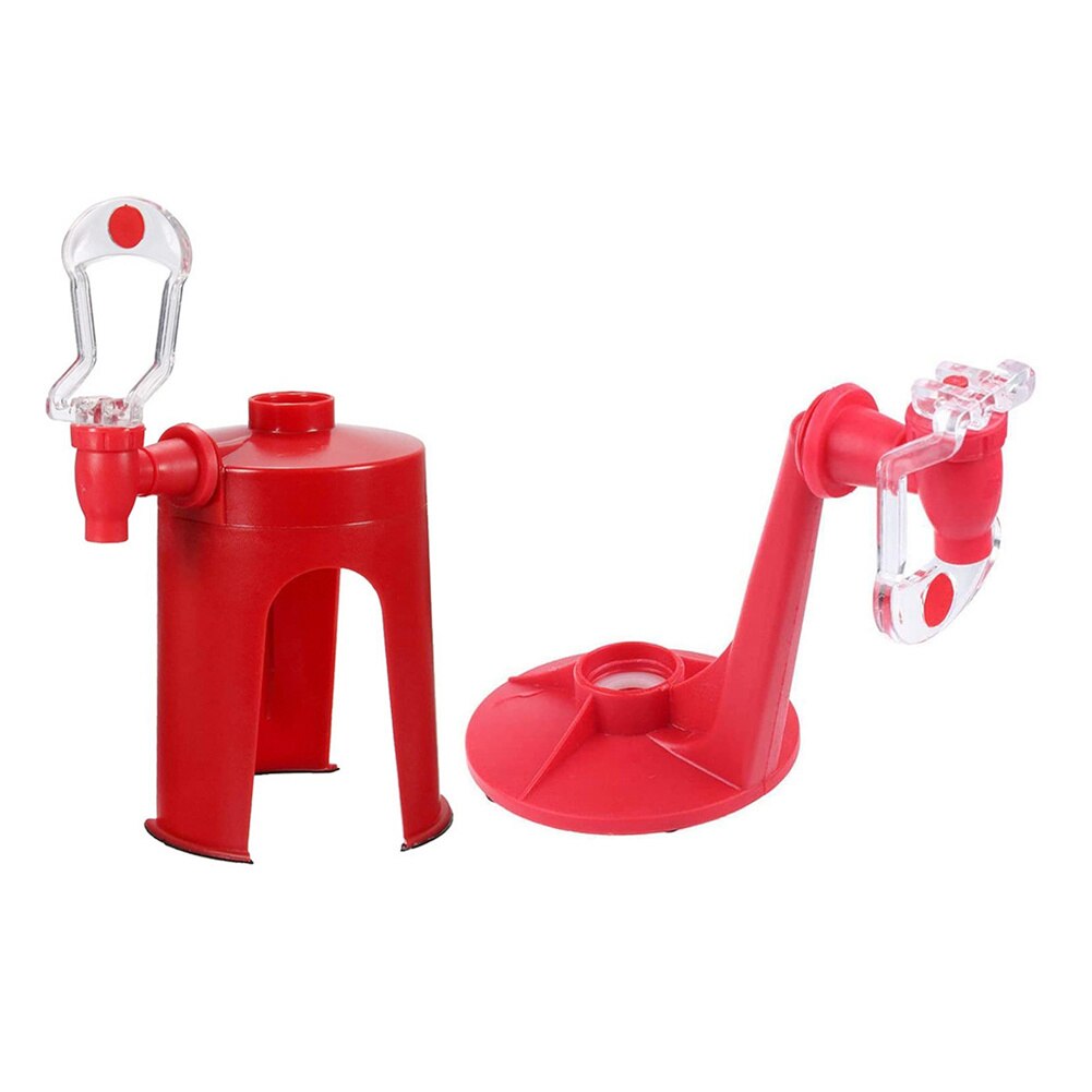 Soda Beverage Dispenser Bottle Coke Upside Down Drinking Water Dispense Machine Switch for Gadget Party Home Bar Drinks Holder