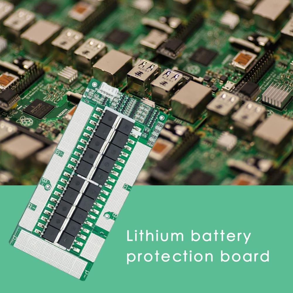 Lzlt 002 4 serie 14.6v split mund 150a lithium batteri beskyttende kort marine inverter med 300mm kabel