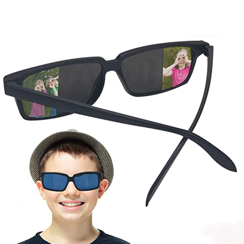 Rygsyn bagfra spionbriller til børn voksne se bag dig briller med bakspejle