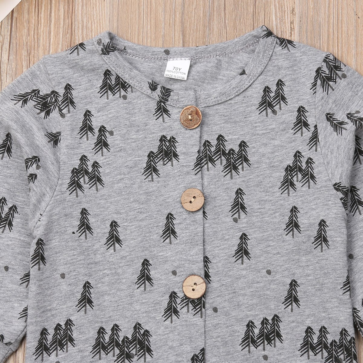 pudcoco Pine Trees Baby Kids Boys Girls Infant Romper Jumpsuit Clothes baby girl boy 100% Cotton romper baby girl boy