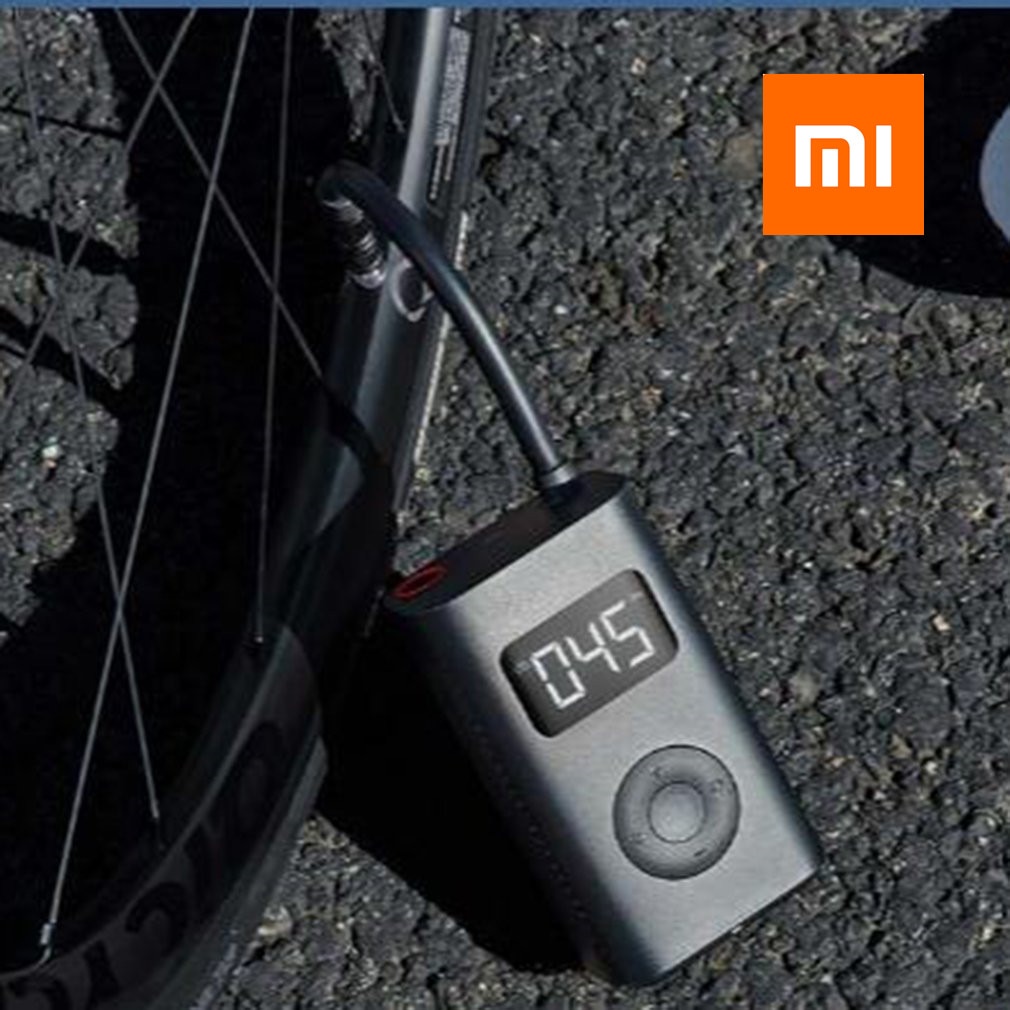 Originele Xiaomi Mijia Inflator Draagbare Smart Digitale Bandenspanning Sensor Elektrische Pomp Voor Motorfiets Bycycle Auto Voetbal