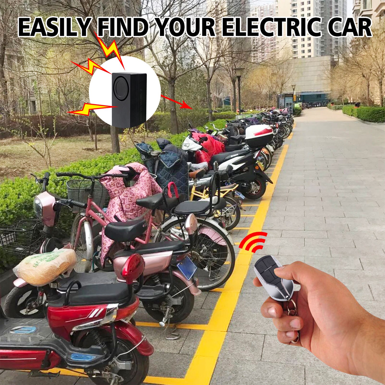 Sistema de alarma de seguridad para motocicleta, antirrobo con arranque remoto, Sensor de alarma de advertencia antirobo, Control remoto, corte de aceite/circuito