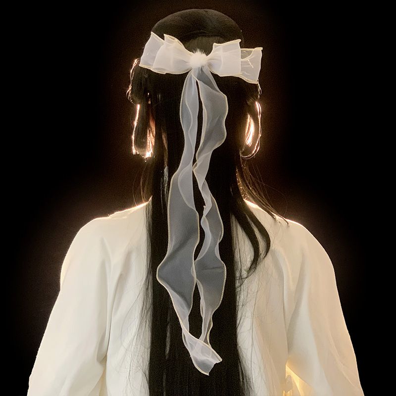 Antike chinesische haarspange mit langer quaste, hanfu-haarschmuck für damen