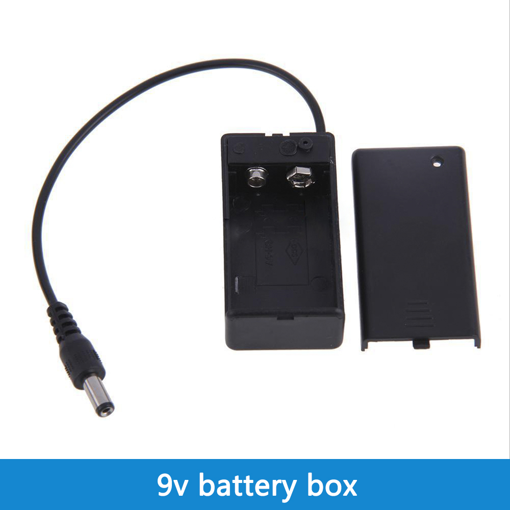 Batterijhouder - 1-6 Slots AA/18650 - met Draad - voor Arduino DIY Kit: Hemelsblauw