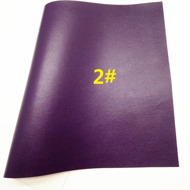 Purple Glitter leather, Plain Soft Faux Leather, Smooth Glitter Fabric For Bow A4 21x29CM Twinkling Ming KM149