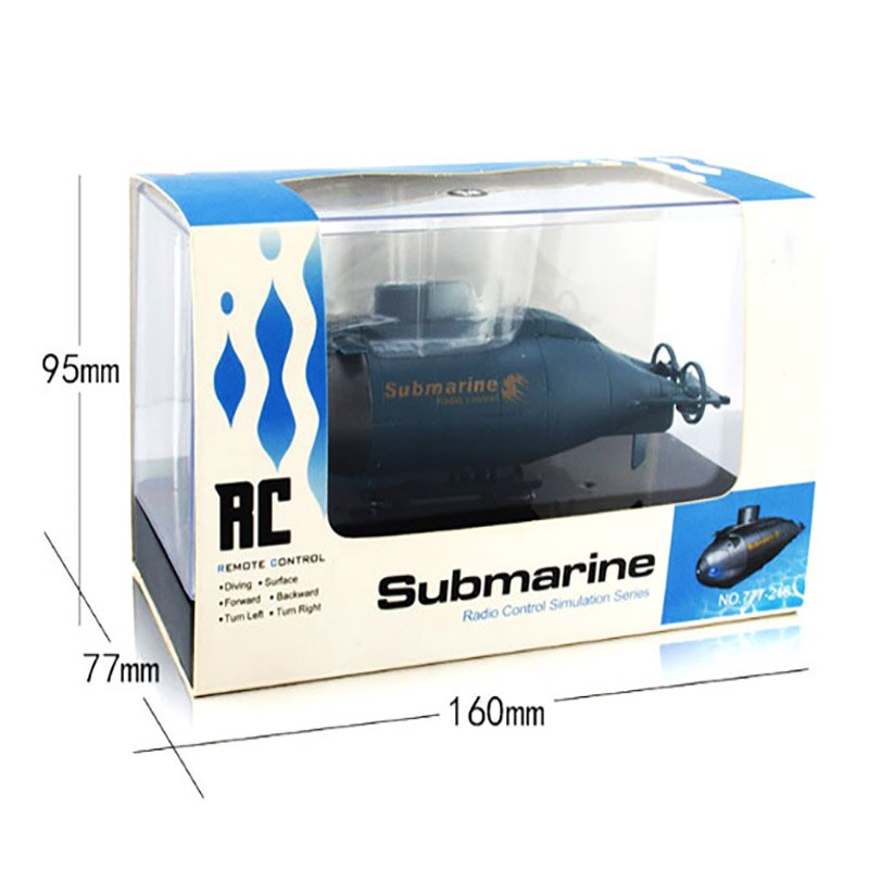 Remote Control Boats Mini wireless remote control submarine 40MHz Remote Control Electric Toy Kid Fun Toys