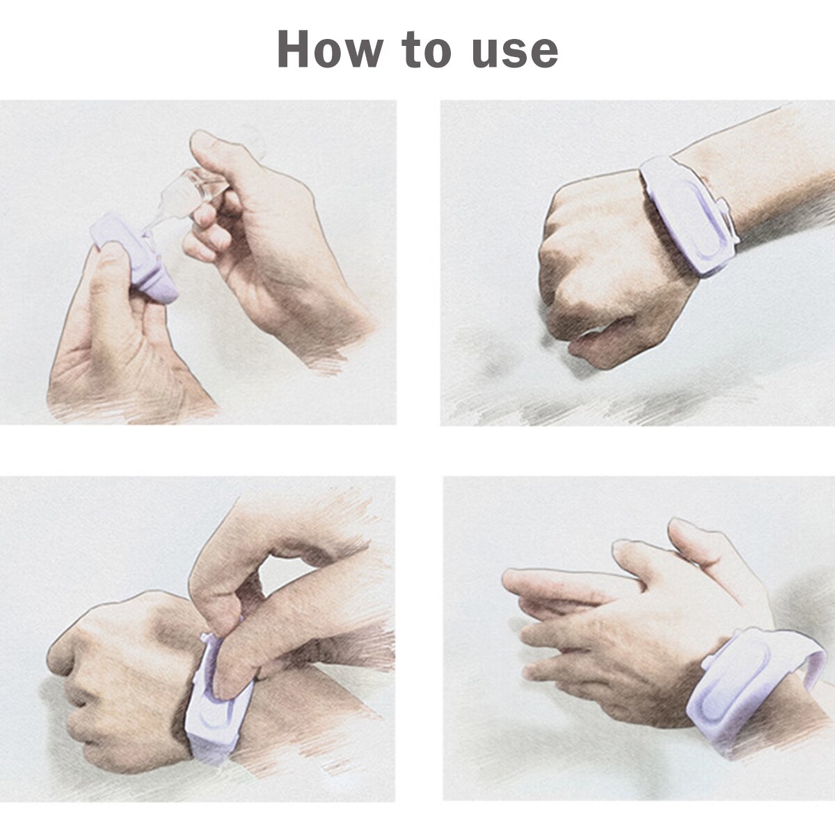 Silicone Wristband Hand Dispenser Sanitizer Bracelet Pumps Disinfectant Sanitizer Dispenser Bracelet