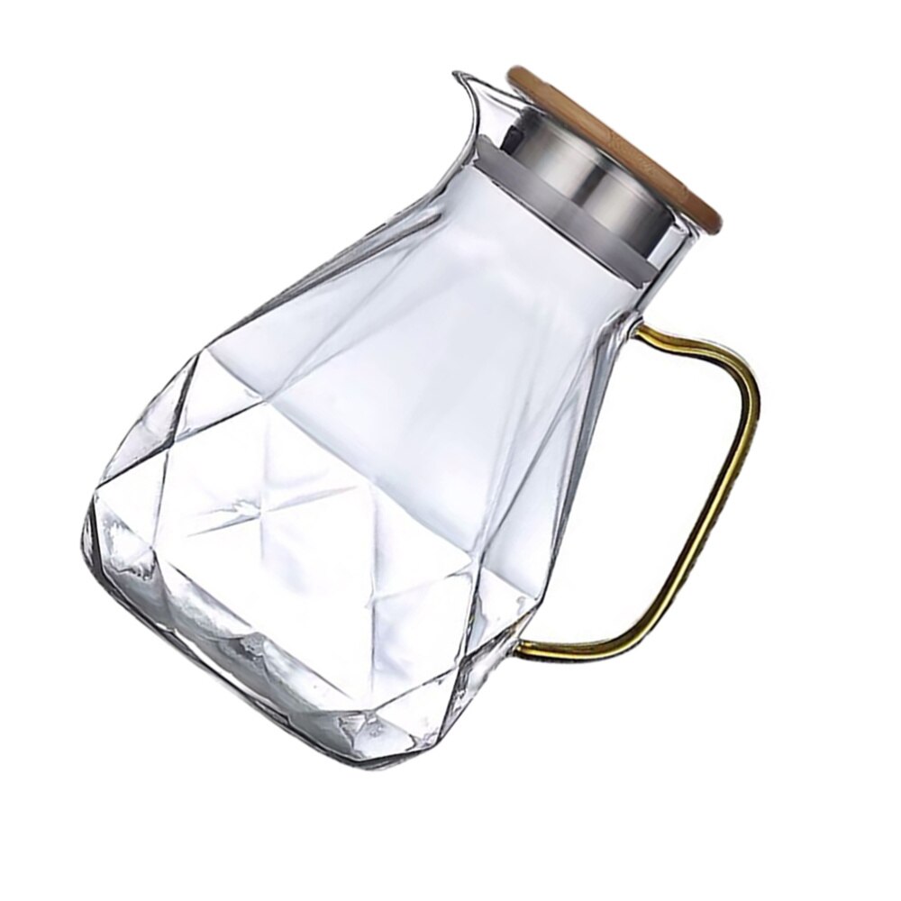 1Pc Draagbare Praktische Creatieve Duurzaam Drank Karaf Glazen Karaf Glas Pitcher Voor Home Decor Ornament Party