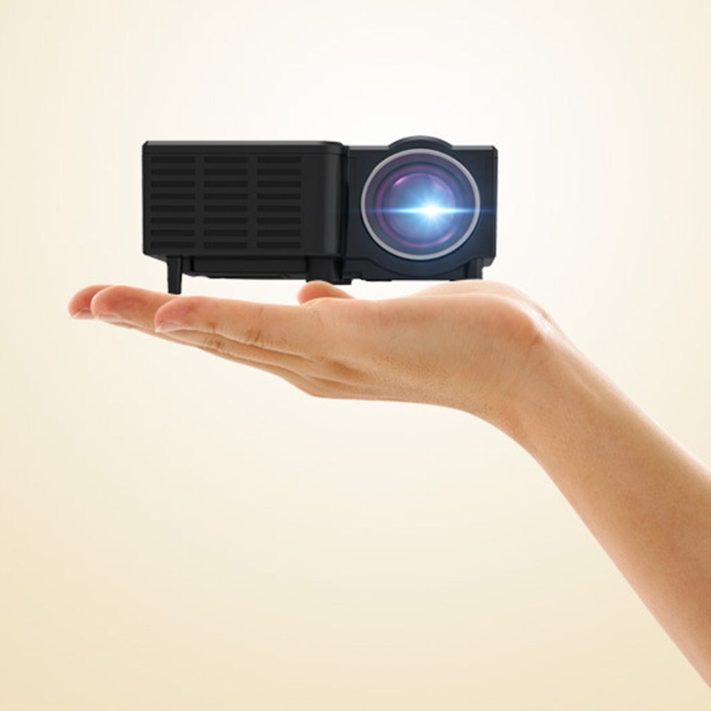 UC28 1080P Home Cinema Movie Video Projector Led Mini Projector Video Beamer Ondersteuning 4K Video U Disk Tf kaart Stb