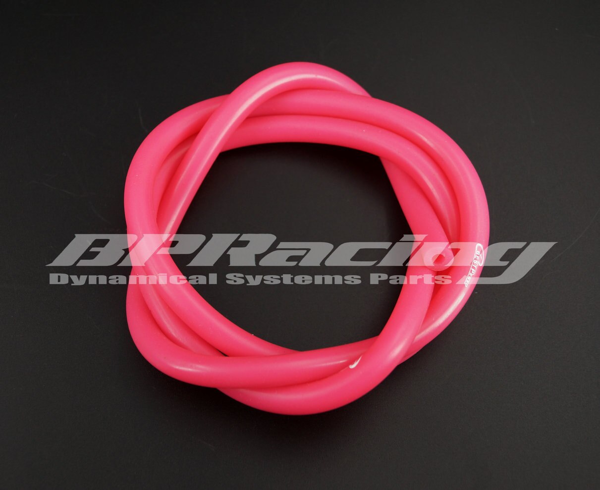 Universal 1meter silicone vacuum hose ID 3mm/4mm/5mm/6mm Auto racing Car waste air hose black red blue pink