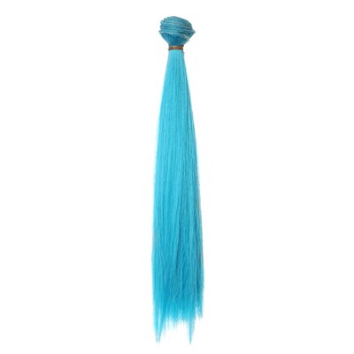 1pcs 25*100CM Doll wigs/hair Straight hair For dolls 1/3 1/4 1/6 BJD/SD DIY modeling Blue Purple Khaki: 88