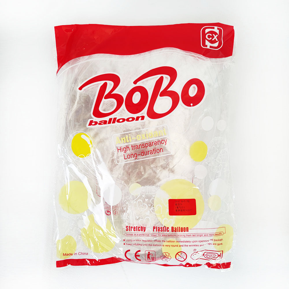 10Pcs 8/10/18/20/24 Inch Transparante Ballon Bobo Clear Ballons Kerst Bruiloft Verjaardag Party Decoraties kids Helium Ballonnen