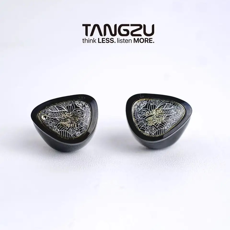 TANGZU WANER 2 WANER 2. generacji Słuchawki douszne HIFI z dynamicznym przetwornikiem, słuchawki o wysokiej rozdzielczości, odłączany przewód 0,78 mm