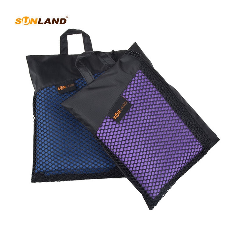 2PCS 30.5cmx61cm Sunland Microfiber Towel Ultra Compact Absorbent and Fast Drying Travel Sports Towels