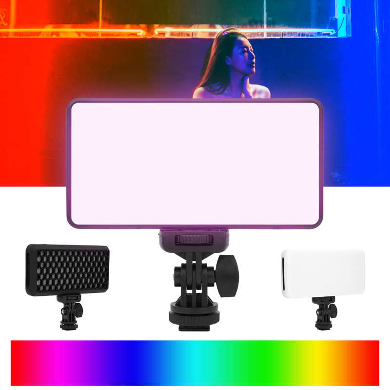 VIJIM VL196 RGB LED Video Light 2500K-9000K Dimmable Fill Light DSLR Smartphone Vlog Light Lamp Photography Lighting Kit light