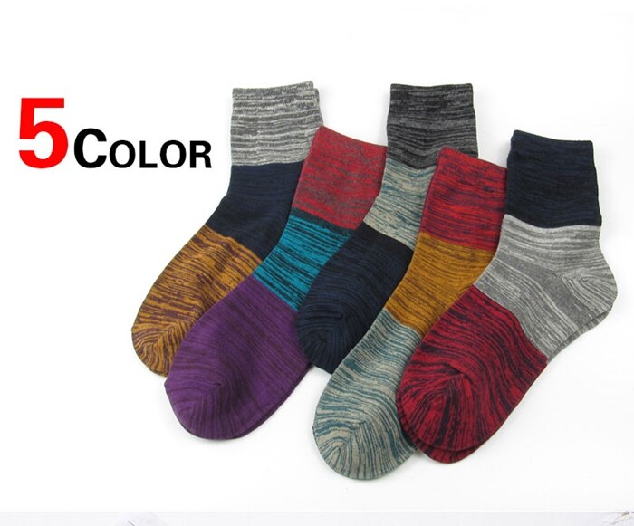 Japanske harajuku sokker herre farverige og interessante glade bomuld afslappet kjole sokker til mænd 39-44 størrelse #39: Default Title