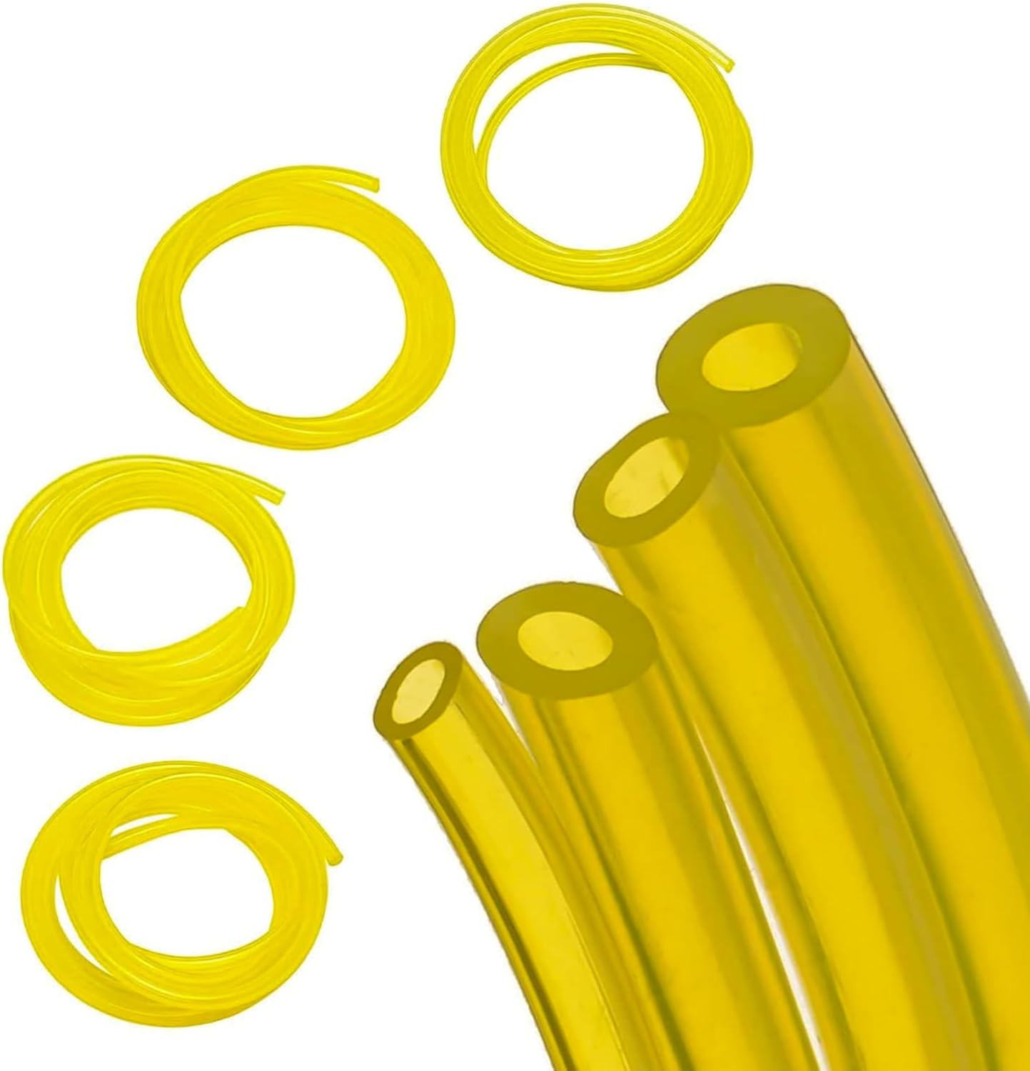 1M Brandstof Gasslang String Buis Benzinepijp Voor Trimmer Kettingzaag Blower Slangen Diy Tools 2X3.5/2.5X5/3X5/3X6/4X6/5/5X8/6X8/7X10Mm: YELLOW / Od 11xID 8Mm
