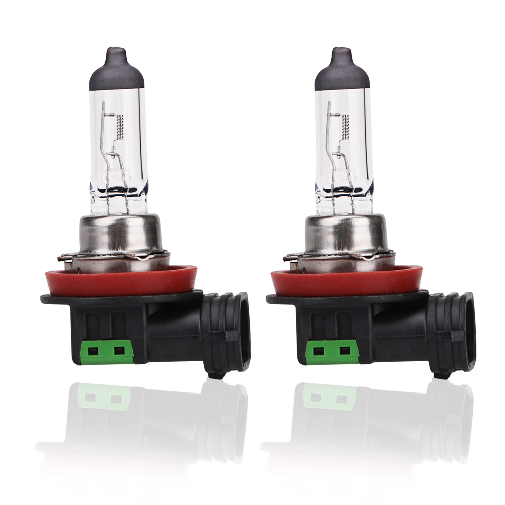 2PCS H11 12V 55W Auto Licht Super Helle Halogenlampen Auto Kopf Lampe Scheinwerfer Lampen Auto Halogen birne: Kristallblau
