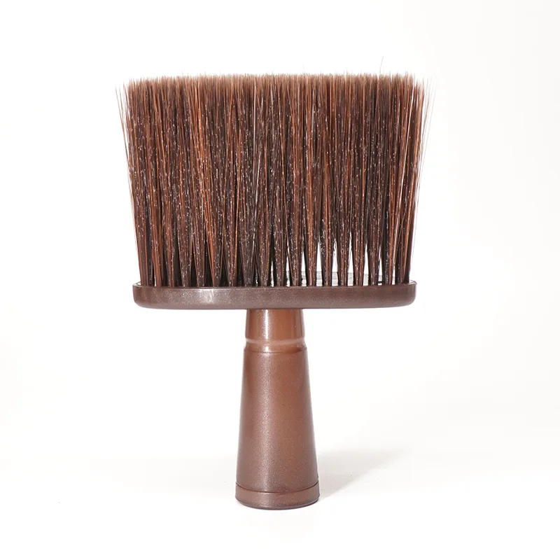 doux cou visage Duster brosses barbier cheveux propre brosse à cheveux barbe brosse Salon de coupe coiffure outils de coiffure: Rose Rouge