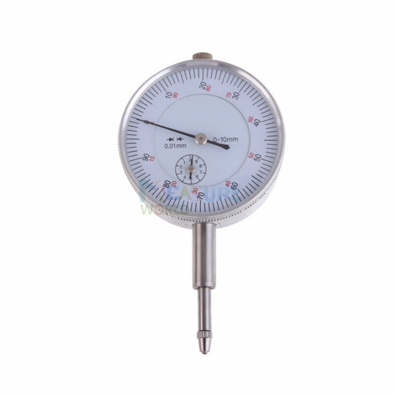 Digital Dial Indicator 0-12.7mm/0.5&#39;&#39; 0-25.4mm 0.01mm Mini Magnetic Base Holder Gauge Caliper Measuring Tools: 10mm Dial Indicator