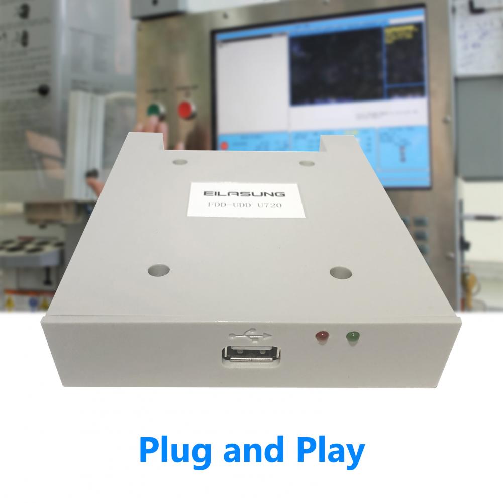 Durable Useful 720KB Floppy to USB Emulator Lightweight FDD Emulator Internal for CNC Machine Tool
