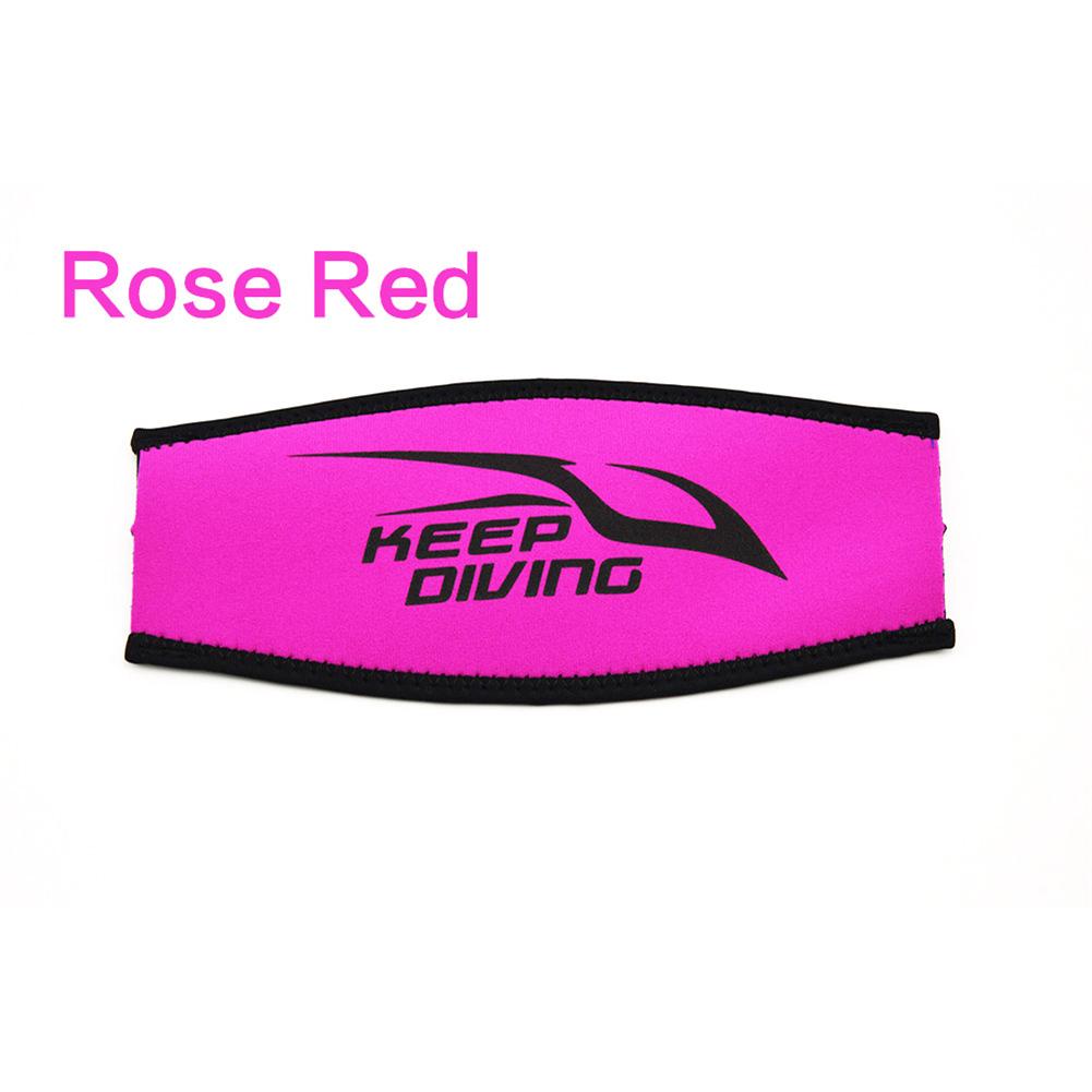 Neoprene Scuba Diving Mask Head Strap Cover Mask Padded Protect Long Hair Band Strap-Wrapper For Added Comfort Equipment: Purple