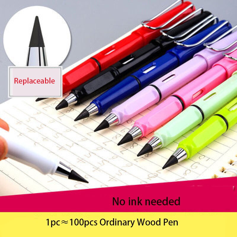 Technology Unlimited Writing Pencil No Ink Novelty Eternal Pen Art Sketch Painting Tools School Supplies Stationery