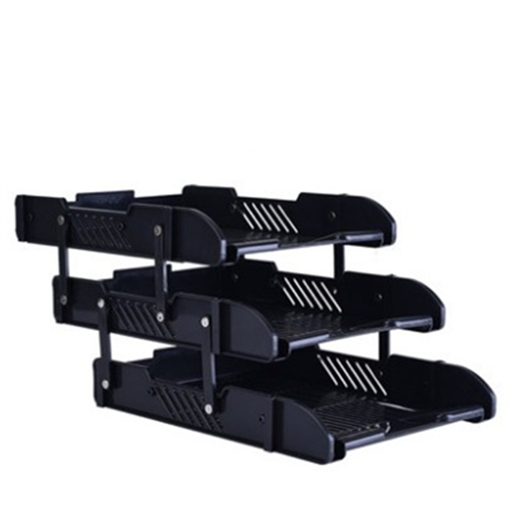 3 Layers Moving Document File Tray Holders Desk Set Book Holder Organizer A4 Office School Supplies Desk Accessories
