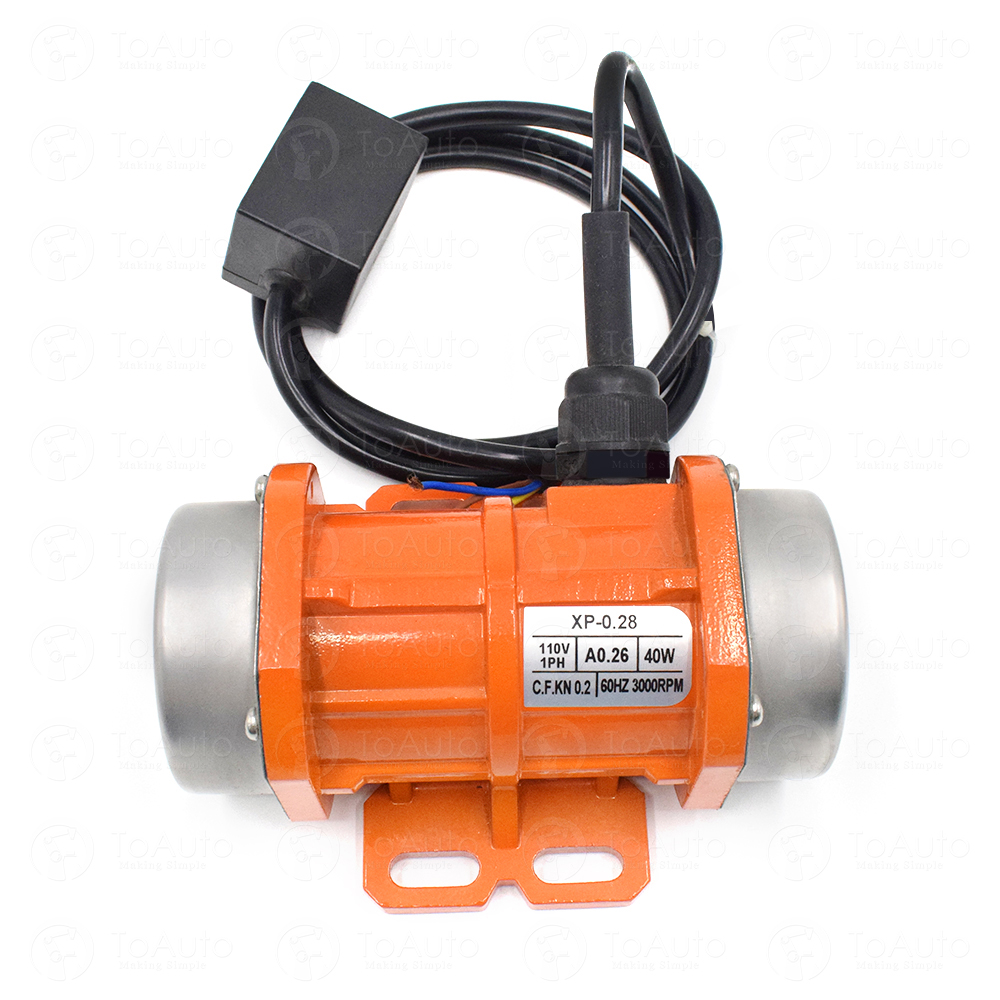 110V 40W Vibrating Motor Vibration Motor for Vibration conveying, Screening, Drying, Finishing, grinding, Crushing Equipment