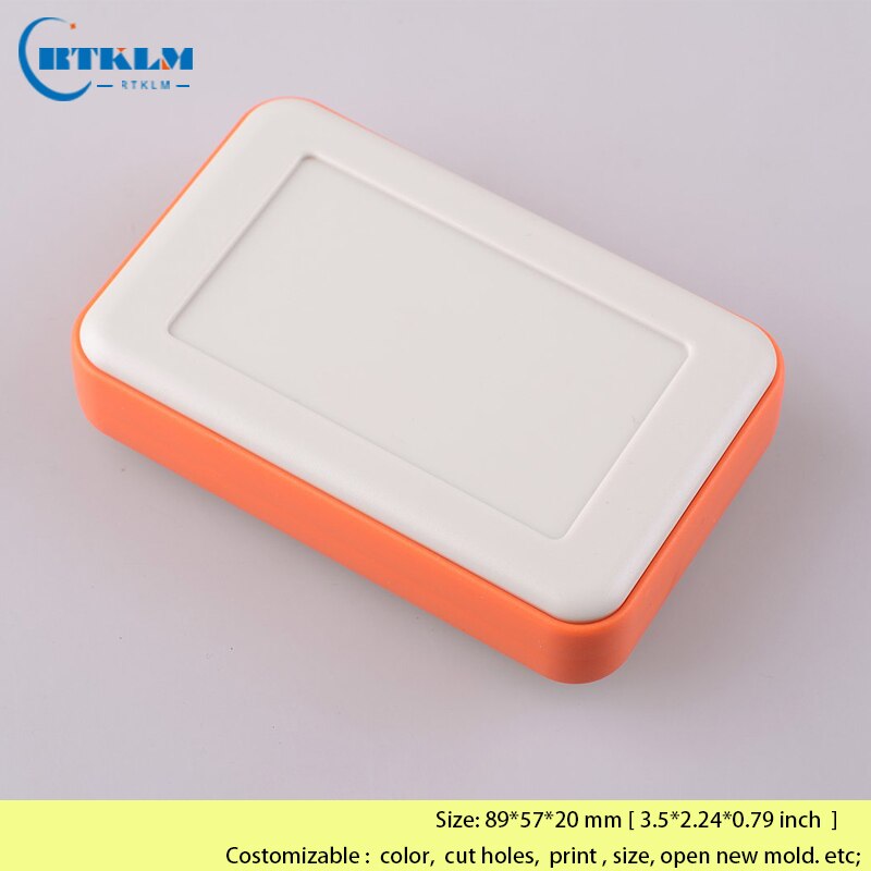 Plastic electronic box handheld plastic enclosure abs diy junction box four colors 89*57*20mm: BMC70013-A3