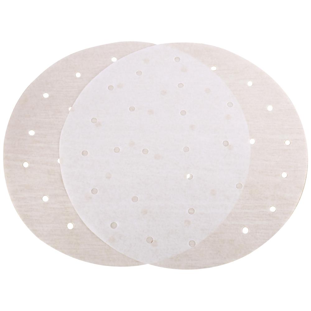 100 Sheets of Round Baking Paper Steamed Paper Oven Barbecue Steamed Bun Paper Steamer Drawer Paper Non-sticky Oil-proof Shippin