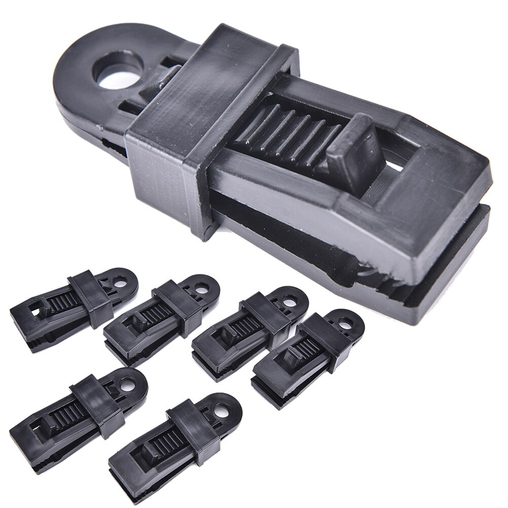 6 stuks tenten luifel wind touw klem luifels buiten kamperen plastic clip clip tenten luifel accessoires