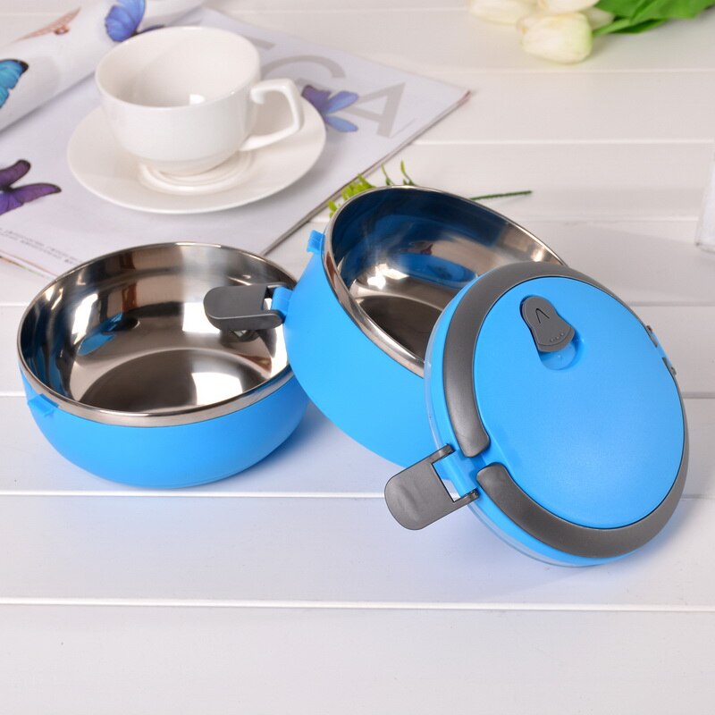 1 Layer Portable Stainless Steel Insulation Bento LunchBox Children's Thermal Food Container Food Box Lunchbox