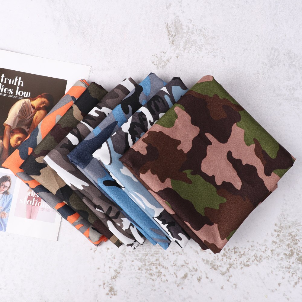 150*91cm Stoff Camouflage Print Baumwolle Tuch für Camo Tasche Tuch Nähen Spielzeug Kappe Outdoor Schals, Der Materialien DIY Handwerk
