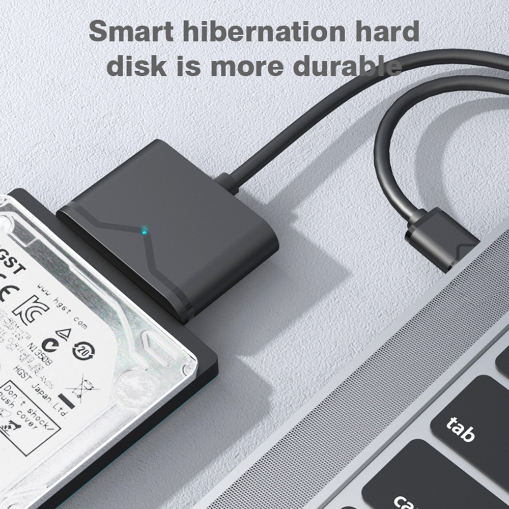 Usb 3.0/2.0 to sata-datakabel sata iii 6 gbps extern hårddiskadapter för 2.5-- tums 3.5-- tums ssd-hårddiskar