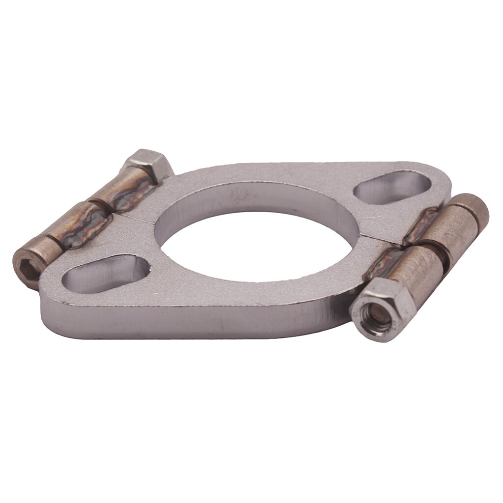 2.5” EMUSA Universal Exhaust Flange – 2-Bolt, Stainless Steel, Mild Steel Option, FG CBE 250