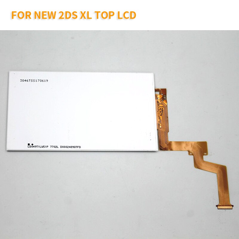 Original Top&amp;down lcd screen for 2DS XL replacement display for 2DS XL/LL