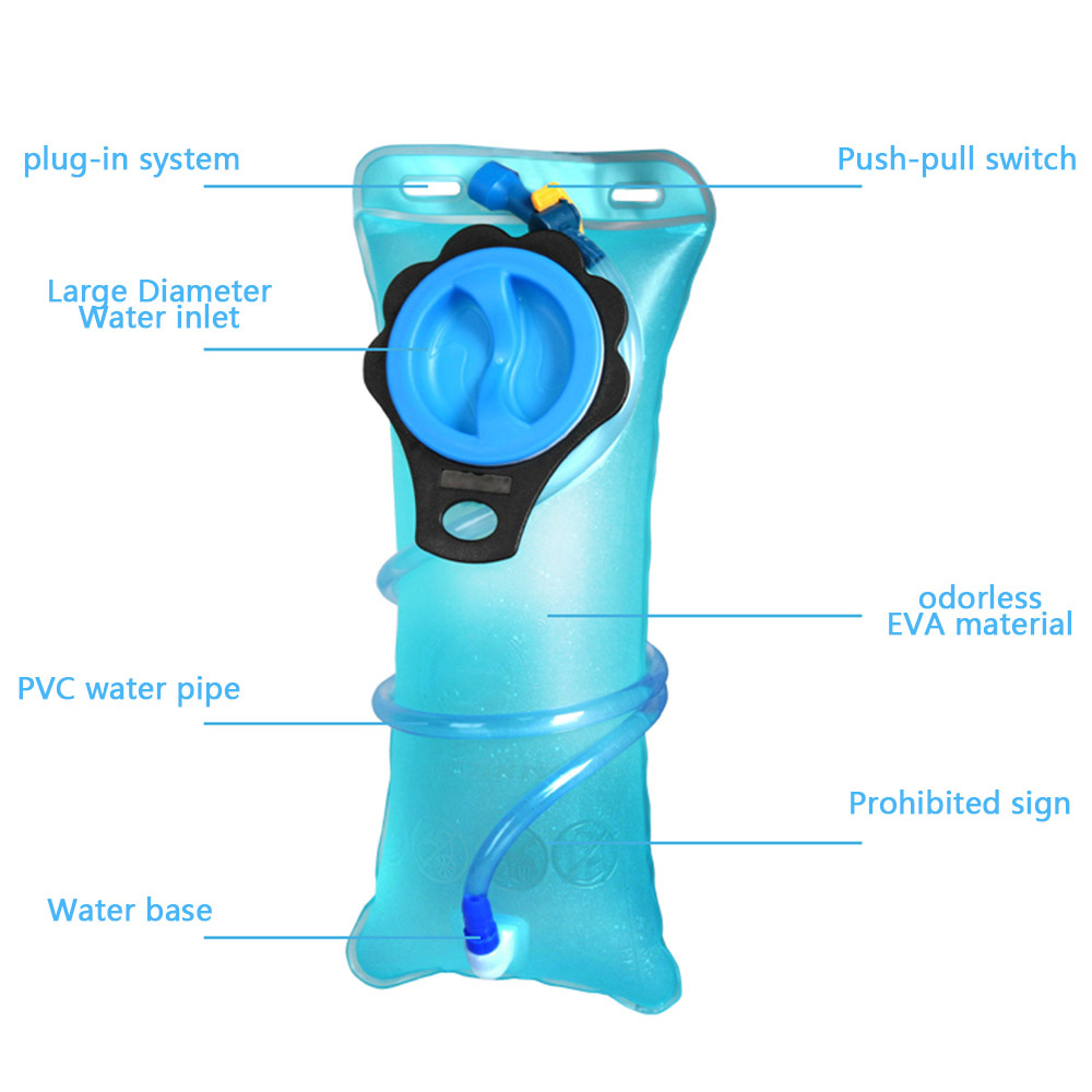 Motorcycle Riding Hydration Backpack MTB Off Road Waterproof Motocross Water Bag Reflective Motorbike Tool Bag High Capacity 2L