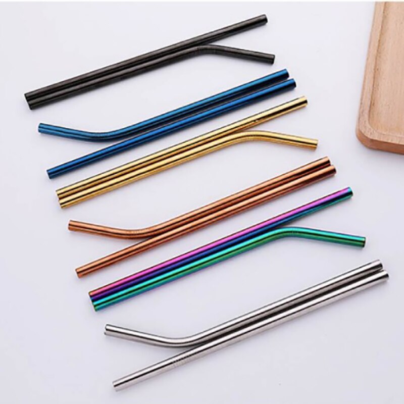 ! Stainless Steel Food Grade 304 Stainless Steel Metal Straw