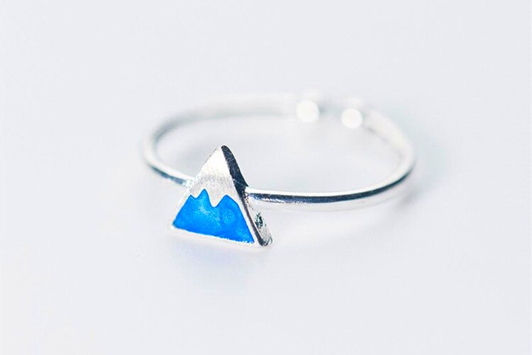 Zomer Strand Open Driehoek Ringen Voor Vrouwen Meisjes Verstelbare Finger Ring Charm Sieraden