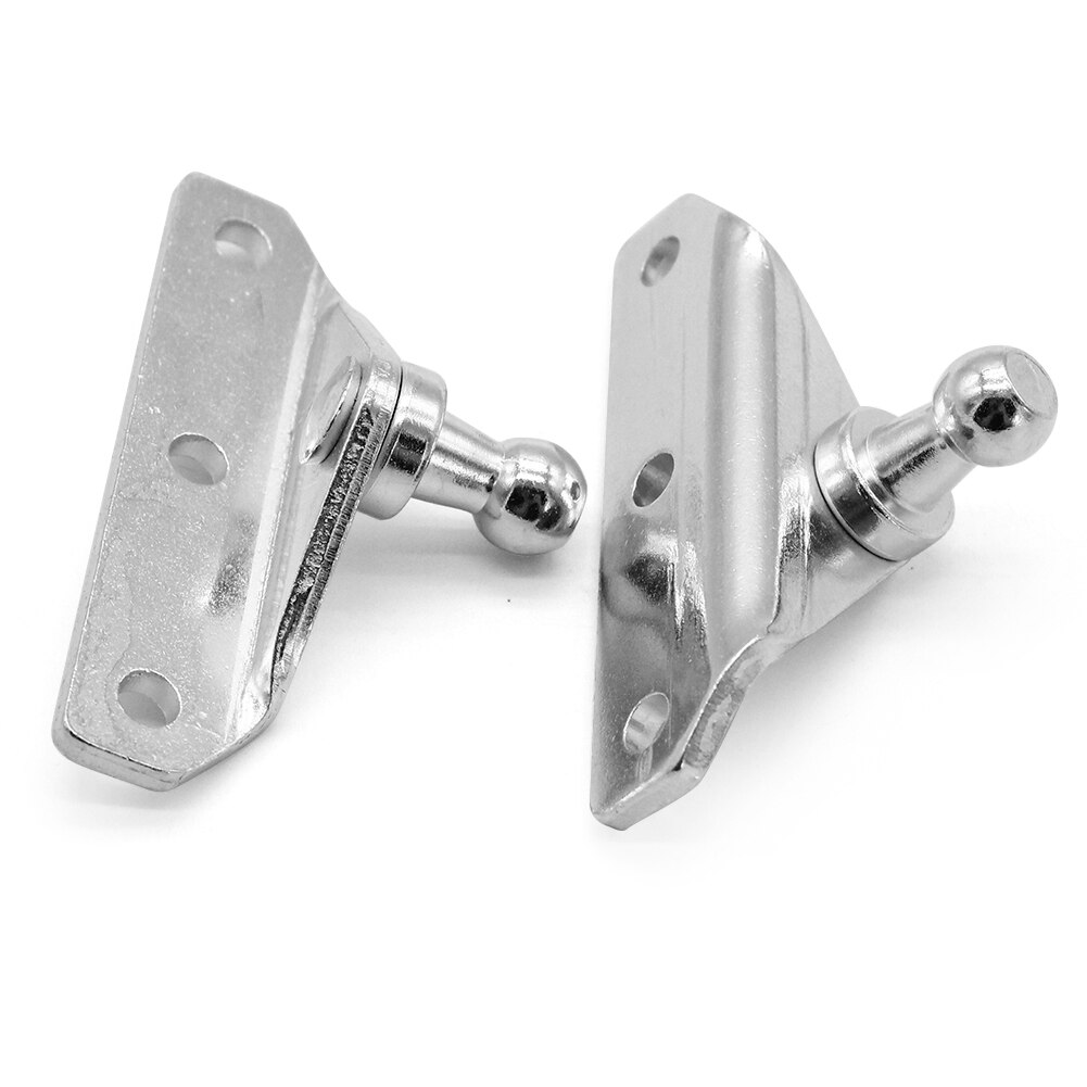10mm Struts Ball Ended Bolt Bonnet Hatch Steel Ball Stud Brackets for Gas Prop Strut Spring RV Camper Home Shop 2pcs