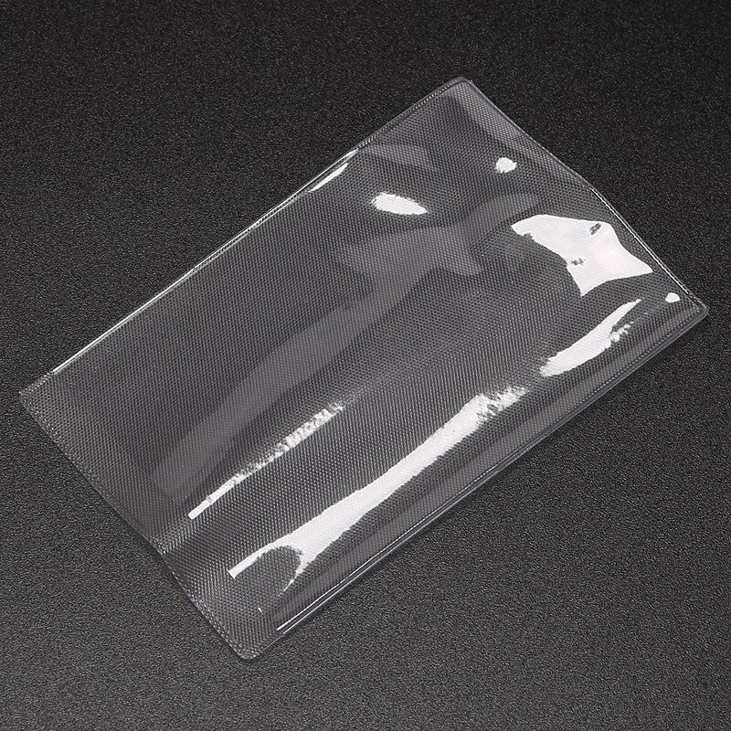 Protecteurs de manchons de carte en plastique transparent souple de SOSW-10Pcs, pour cartes d'identité