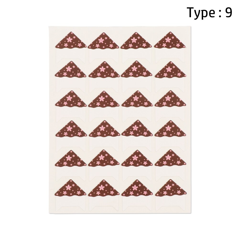 24 pcs/lot DIY Retro Kawaii Cartoon Animals Corner Cute Paper Stickers for Handwork Picture Photo Albums Frame Decoration Scrapb: 9