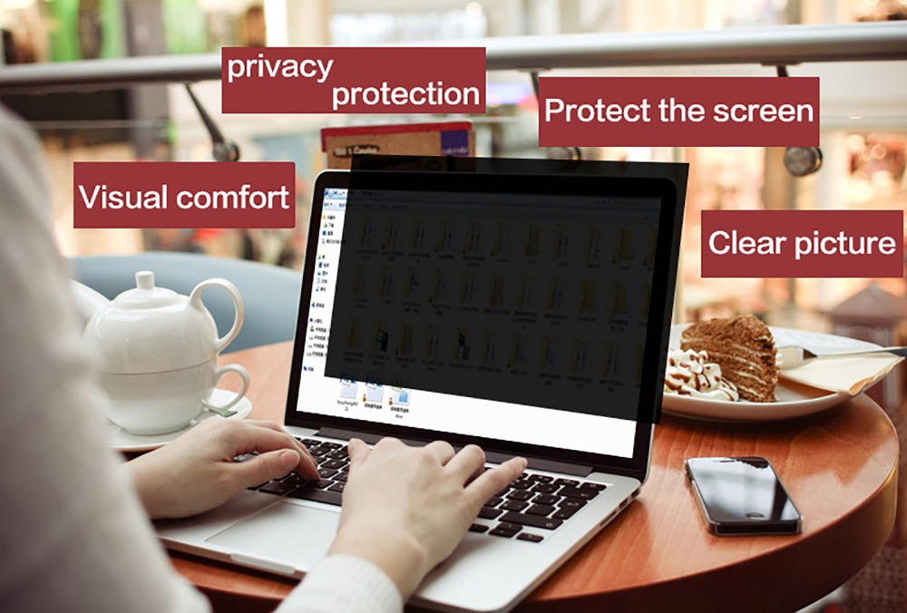 Filtro de privacidad de para Macbook Air de 13 pulgadas, modelo A1369, A1466, película protectora de pantalla antideslumbrante, para Mac Air 13,3